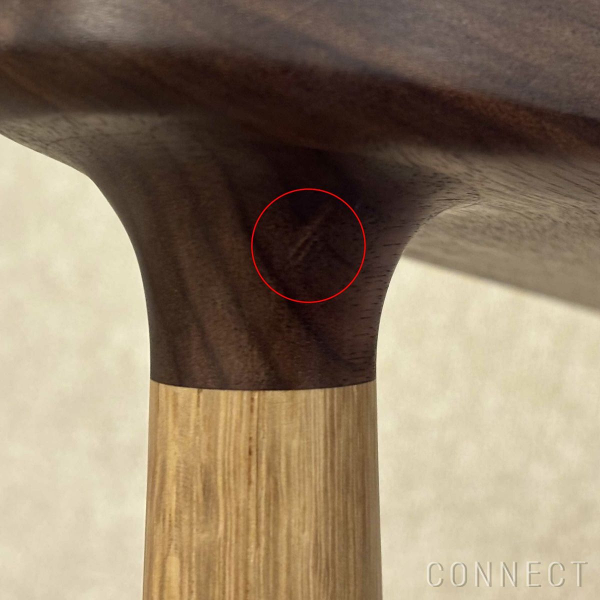 HOUSE OF FINN JUHL（ハウス・オブ・フィンユール） / KETTELHUT CHAIR（ケッテルハットチェア） / オーク材・ウォルナット材・オイル仕上げ / Sahco Zero（ゼロ）001