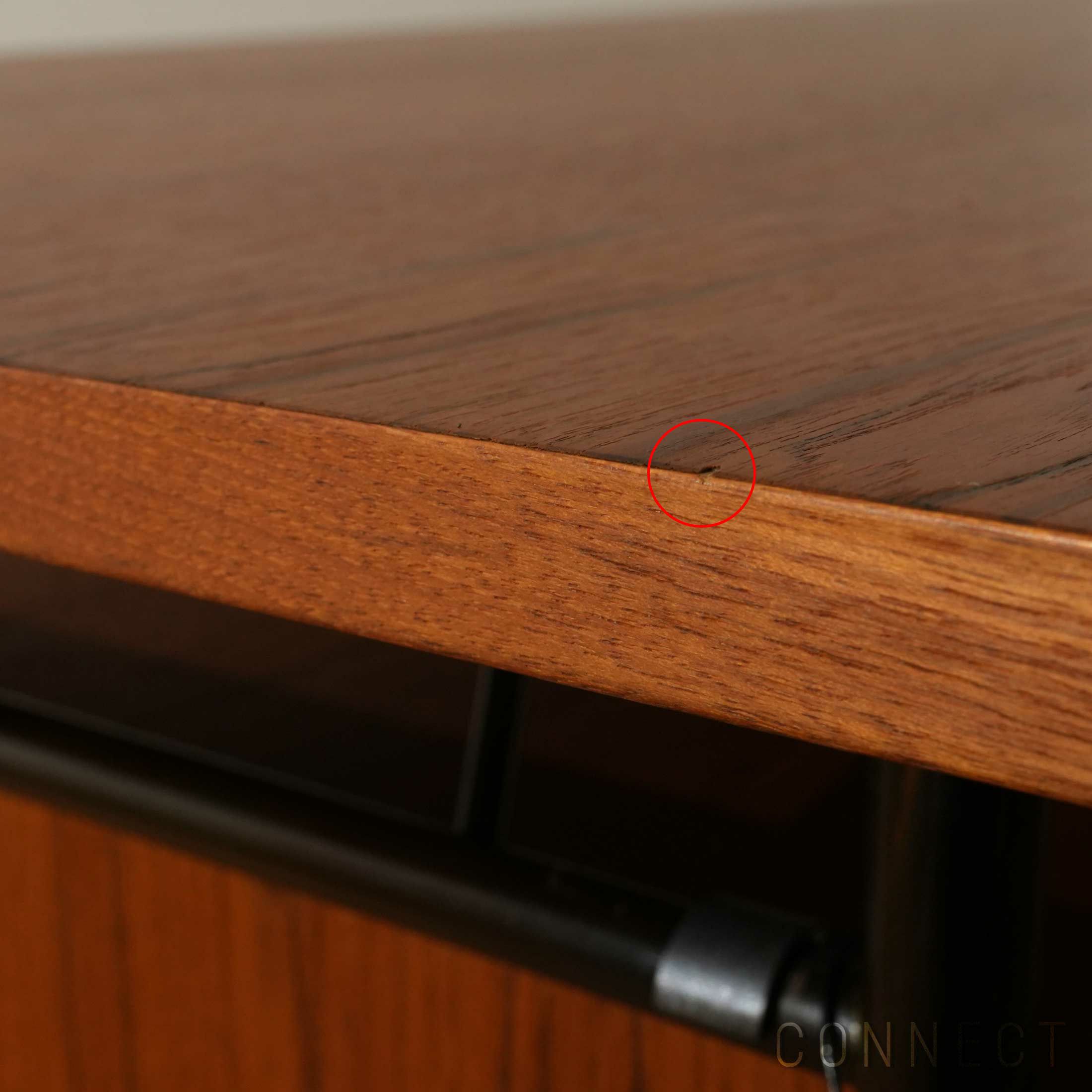 HOUSE OF FINN JUHL（ハウス・オブ・フィンユール） / NYHAVN DESK（ニューハウンデスク） / チーク材・オイル仕上げ / 脚：ブラック / トレイユニット付き（COLD） / デスク / W170cm