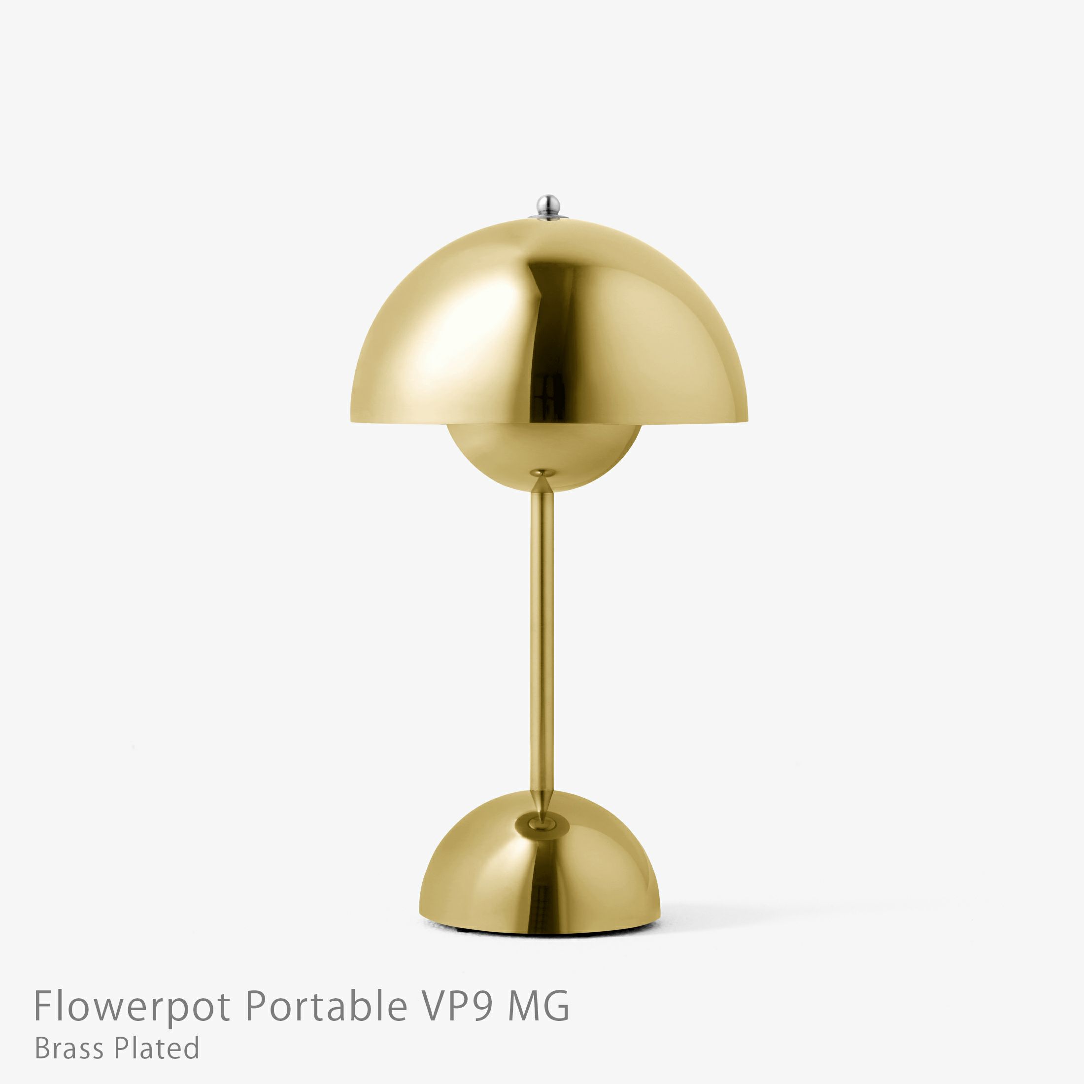 &Tradition（アンドトラディション） / Flowerpot Portable VP9 MG（フラワーポット ポータブル VP9 MG） / 全2色 / テーブルランプ