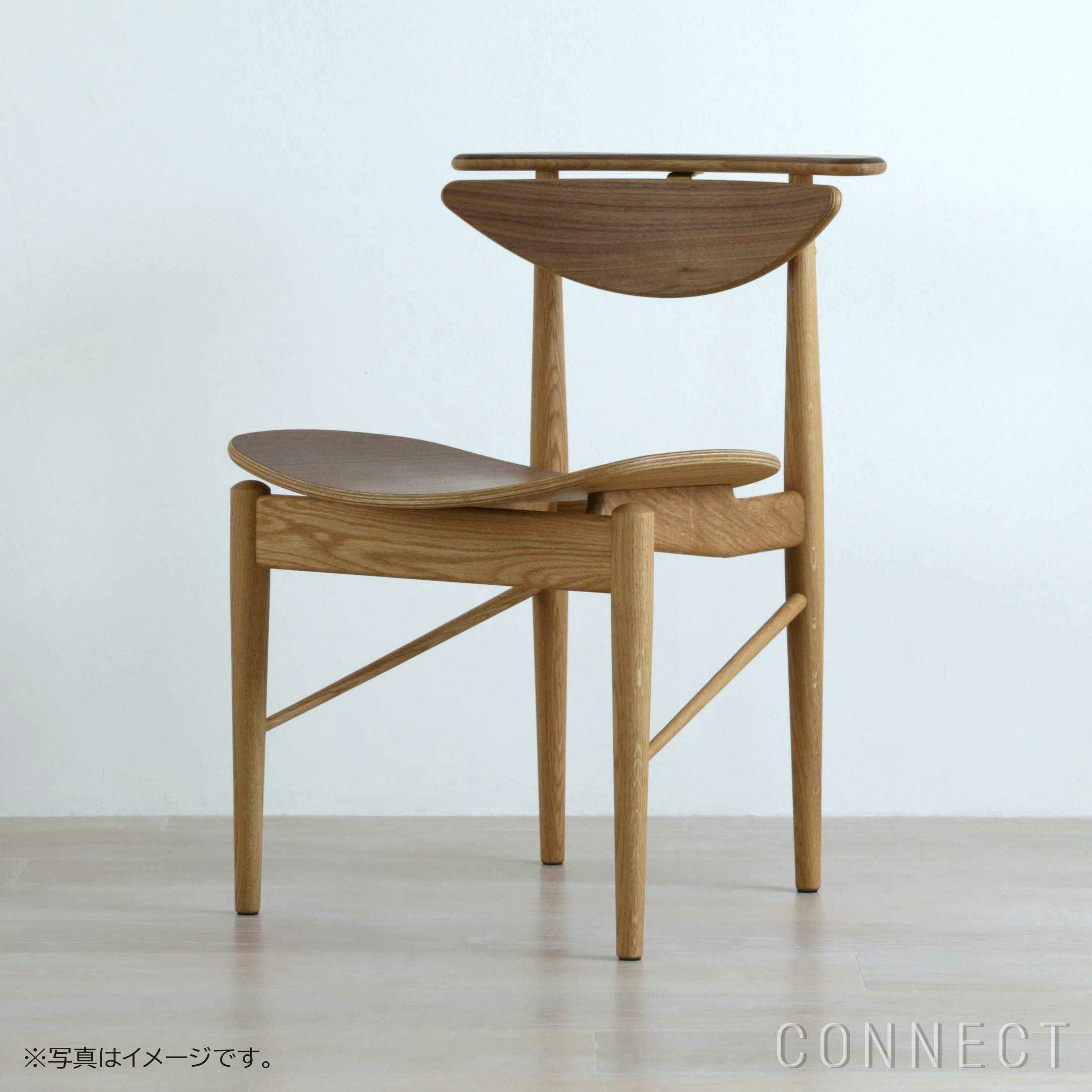 HOUSE OF FINN JUHL（ハウス・オブ・フィンユール） / READING CHAIR W（リーディングチェア） / オーク材・ウォルナット材・ダークオイル仕上げ（べニヤタイプ） / チェア