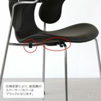 FRITZ HANSEN（フリッツ・ハンセン） / LILY（リリー） / ソフトレザー / ブラックブラウン