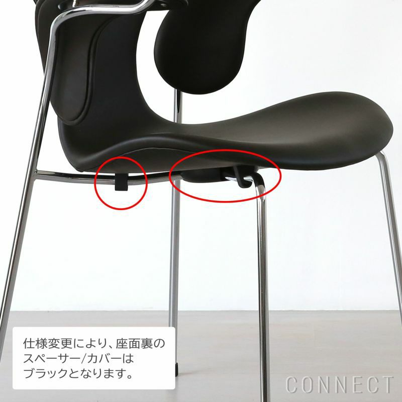 FRITZ HANSEN（フリッツ・ハンセン） / LILY（リリー） / ソフトレザー / ブラックブラウン