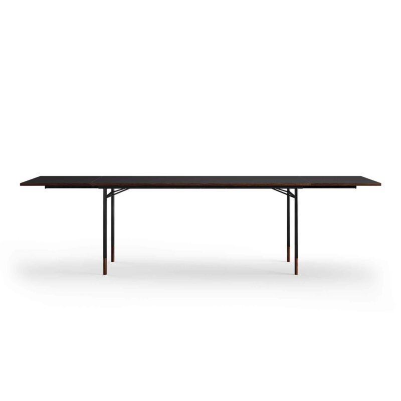 HOUSE OF FINN JUHL（ハウス・オブ・フィンユール） / NYHAVN DINING TABLE（ニューハウンダイニングテーブル） / ウォルナット材・オイル仕上げ・ブラックリノリウム天板