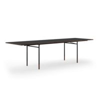 HOUSE OF FINN JUHL（ハウス・オブ・フィンユール） / NYHAVN DINING TABLE（ニューハウンダイニングテーブル） / ウォルナット材・オイル仕上げ・ブラックリノリウム天板