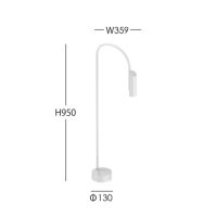 FLOS（フロス） / CAULE BOLLARD 2（コーレ ボラード） / H950 / 3000K / 全6色 / 庭園灯