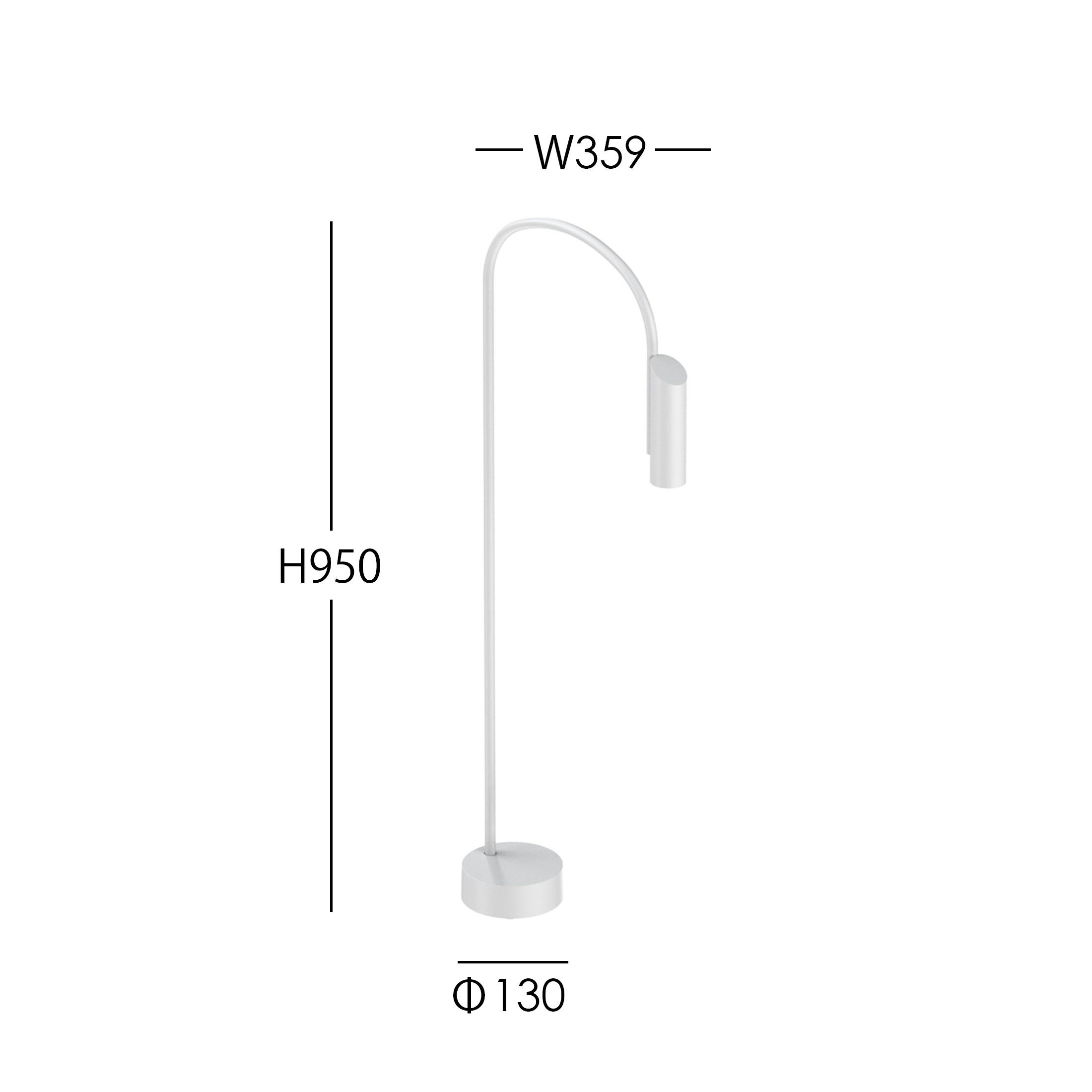 FLOS（フロス） / CAULE BOLLARD 2（コーレ ボラード） / H950 / 3000K / 全6色 / 庭園灯