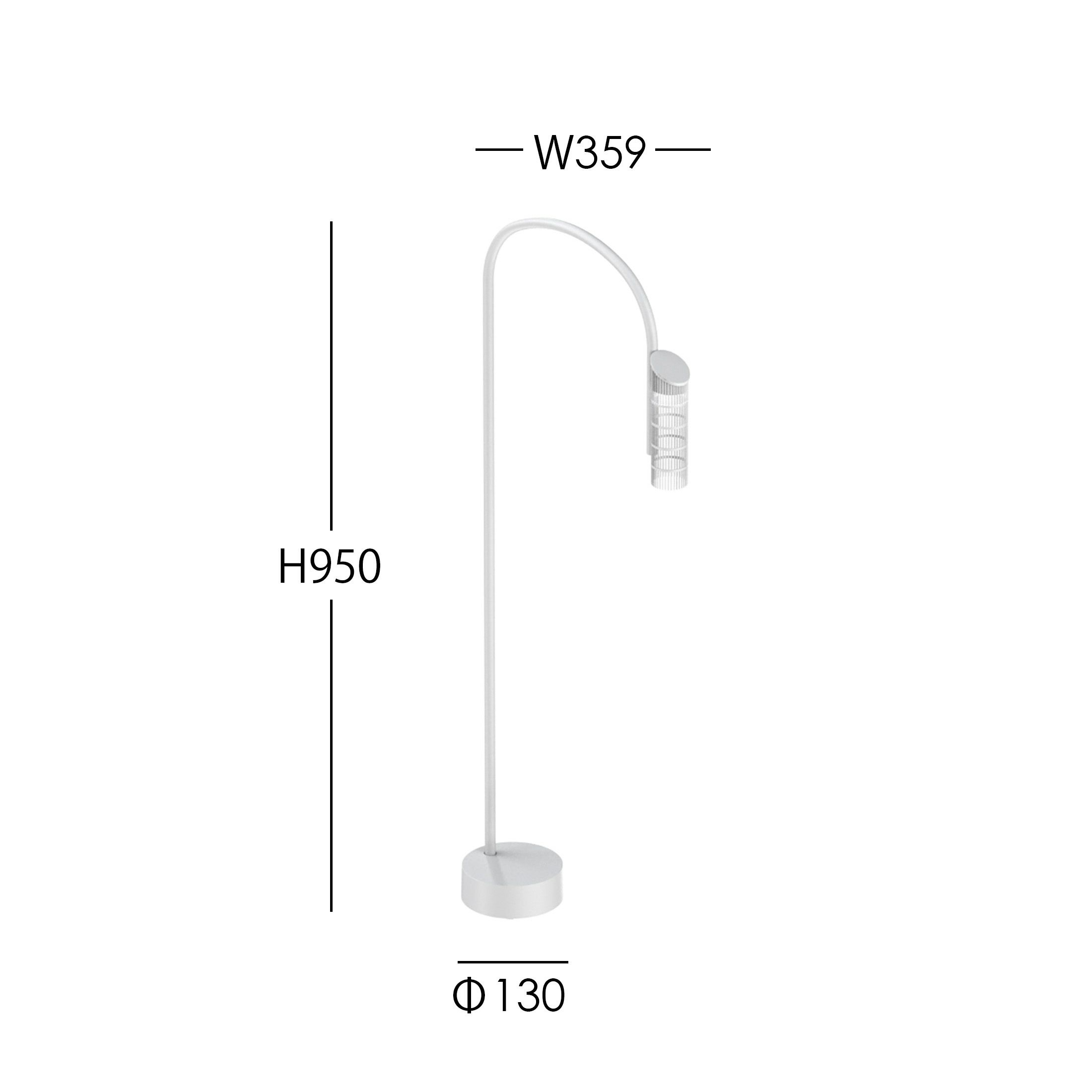 FLOS（フロス） / CAULE NEST BOLLARD 2（コーレ ネスト ボラード） / H950 / 3000K / 全6色 / 庭園灯
