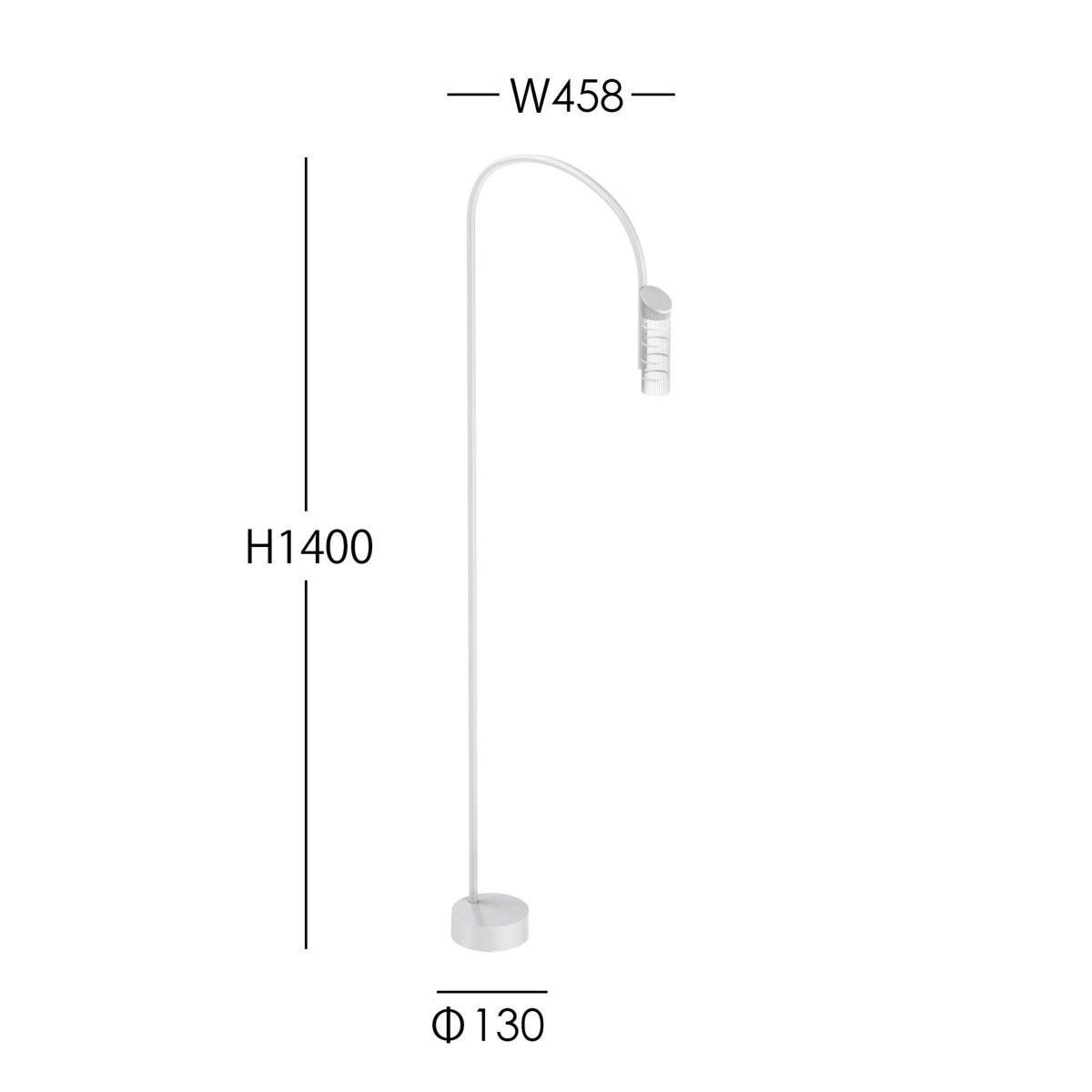 FLOS（フロス） / CAULE NEST BOLLARD 3（コーレ ネスト ボラード） / H1400 / 3000K / 全6色 / 庭園灯