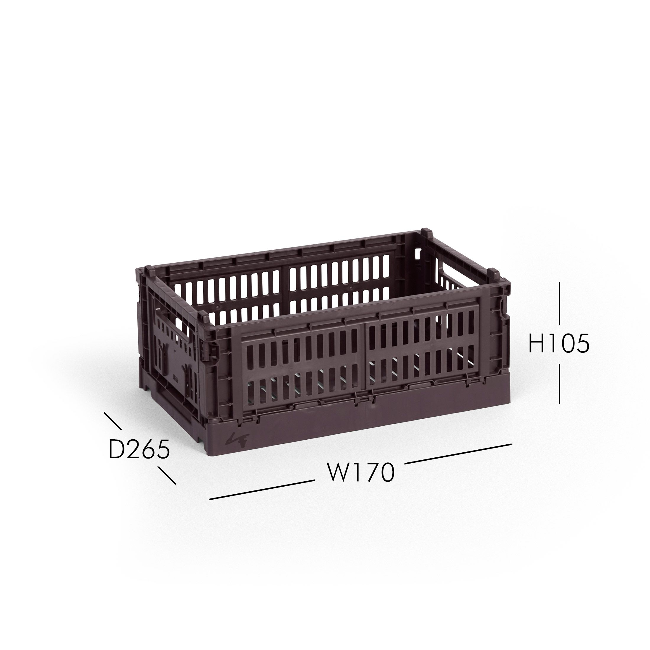 HAY（ヘイ） / COLOUR CRATE（カラークレート） / 全4色 / Sサイズ / 収納ボックス