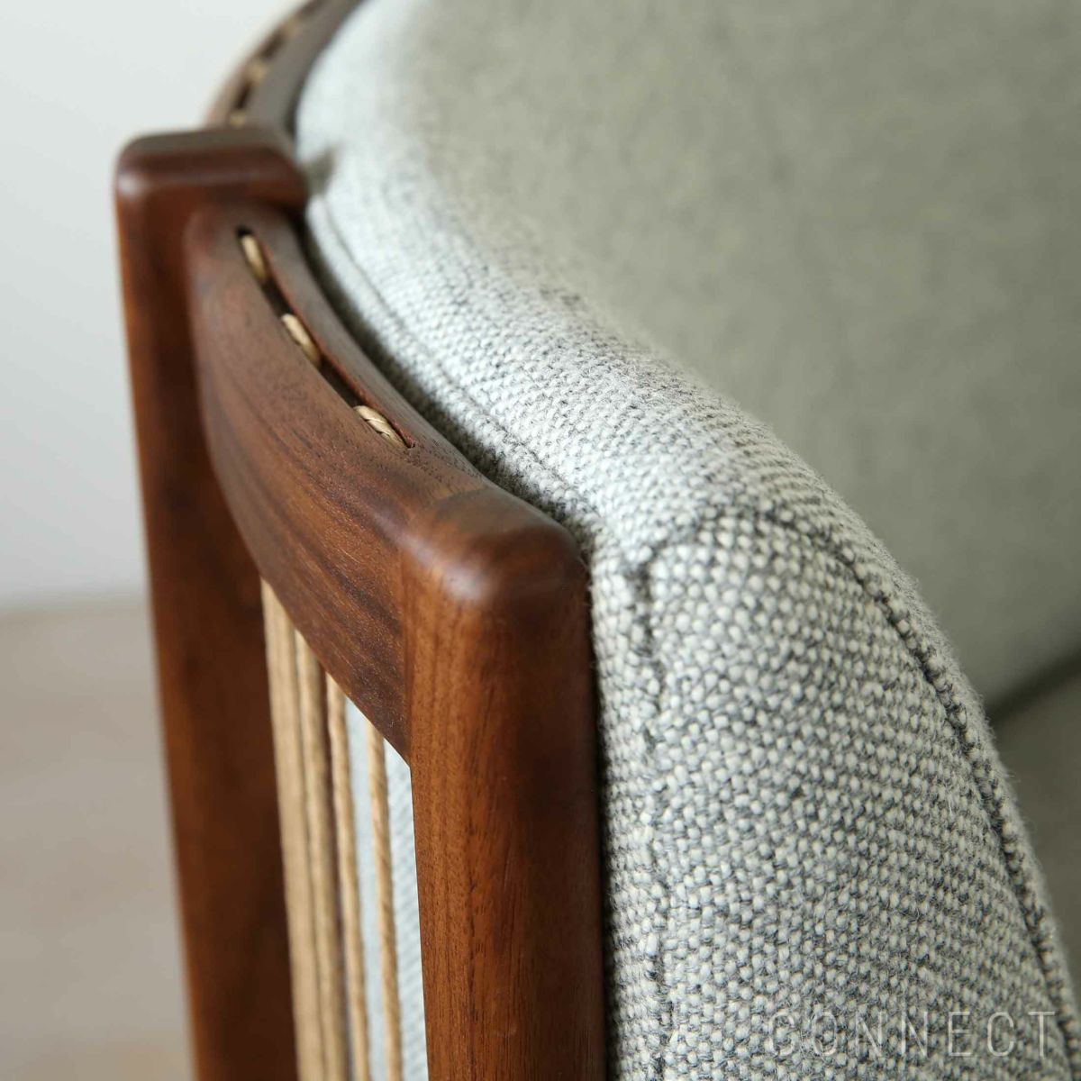 CARL HANSEN & SON （カール・ハンセン＆サン） / RF1903 SIDEWAYS SOFA（サイドウェイ・ソファ） / ウォルナット材・オイル仕上げ / Hallingdal 116（ハリンダル） / 2人掛け