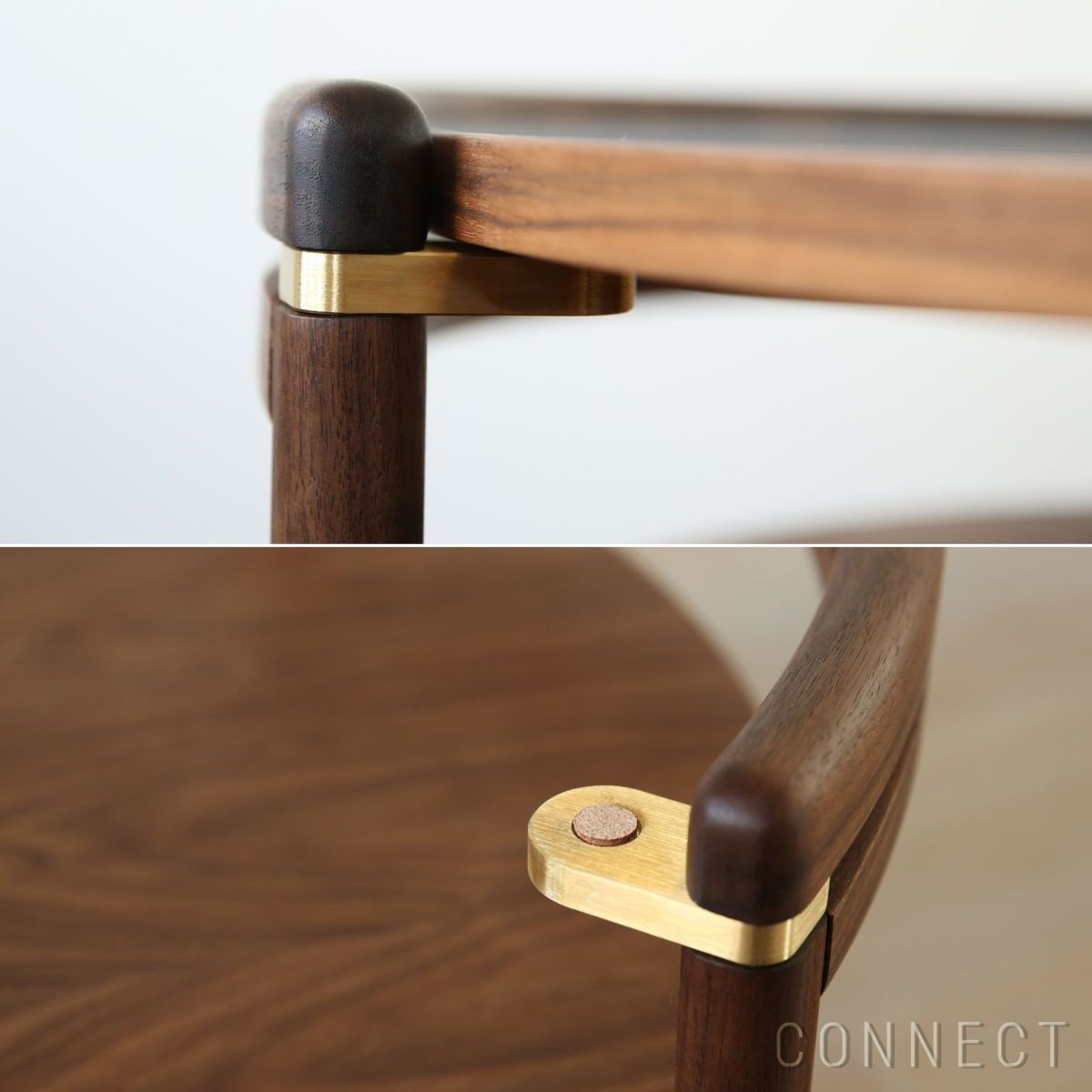 CARL HANSEN & SON（カール・ハンセン＆サン） / RF1905 SIDEWAYS COFFEE TABLE（サイドウェイ・コーヒーテーブル） / ウォルナット材・ラミネート天板ブラック / サイドテーブル