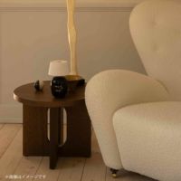 【ジャパンディセット】Audo Copenhagen（オドー・コペンハーゲン） / ANDROGYNE SIDE TABLE（アンドロジーン サイドテーブル）Φ50 / KUNIS BRECCIA STONE / 大理石 / ナチュラルオークベース+ TORSO PORTABLE LAMP （トルソー ポータブル ランプ） / 全3色 / テーブルランプ