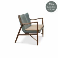 【数量限定】HOUSE OF FINN JUHL（ハウス・オブ・フィンユール） / 80周年記念ファーストエディション 45 SOFA / ウォルナット材・オイル仕上げ / WATERCOLOUR・Soft Linen