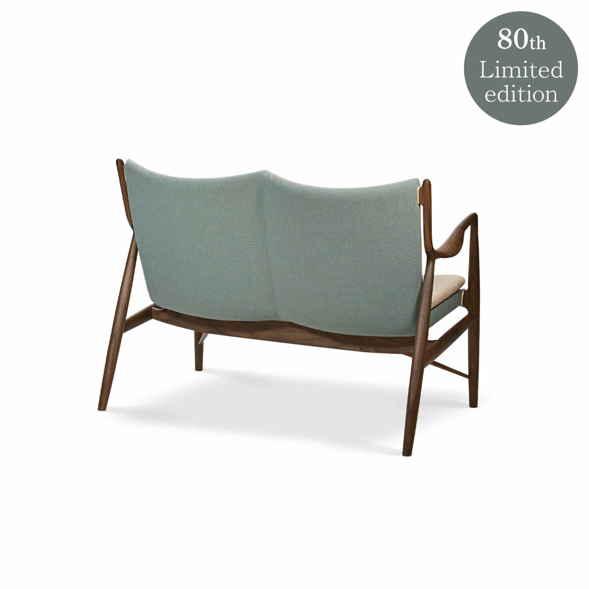 【数量限定】HOUSE OF FINN JUHL（ハウス・オブ・フィンユール） / 80周年記念ファーストエディション 45 SOFA / ウォルナット材・オイル仕上げ / WATERCOLOUR・Soft Linen