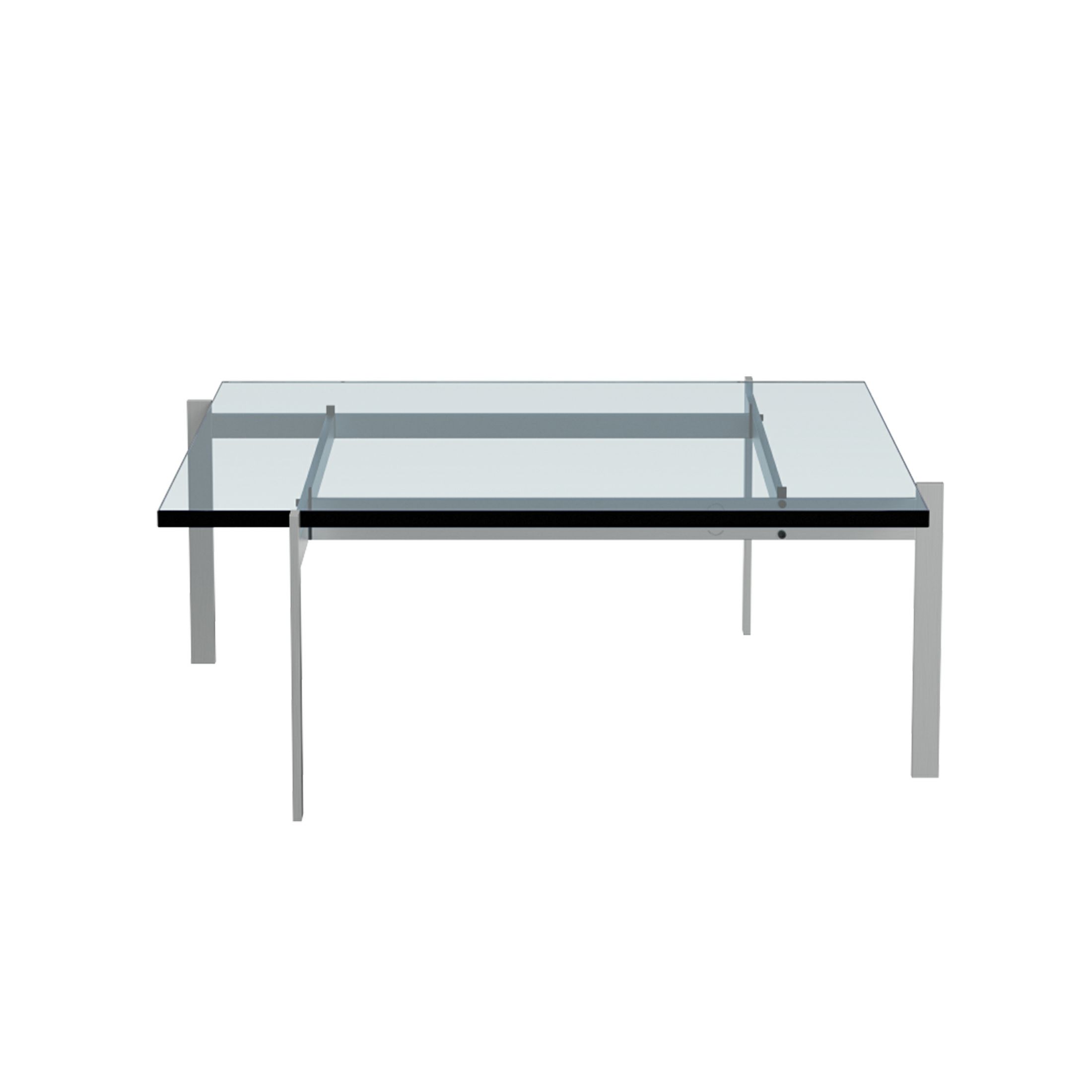 FRITZ HANSEN（フリッツ・ハンセン） / PK61 / ガラス / サテン仕上げステンレススチール / コーヒーテーブル / 80×80cm
