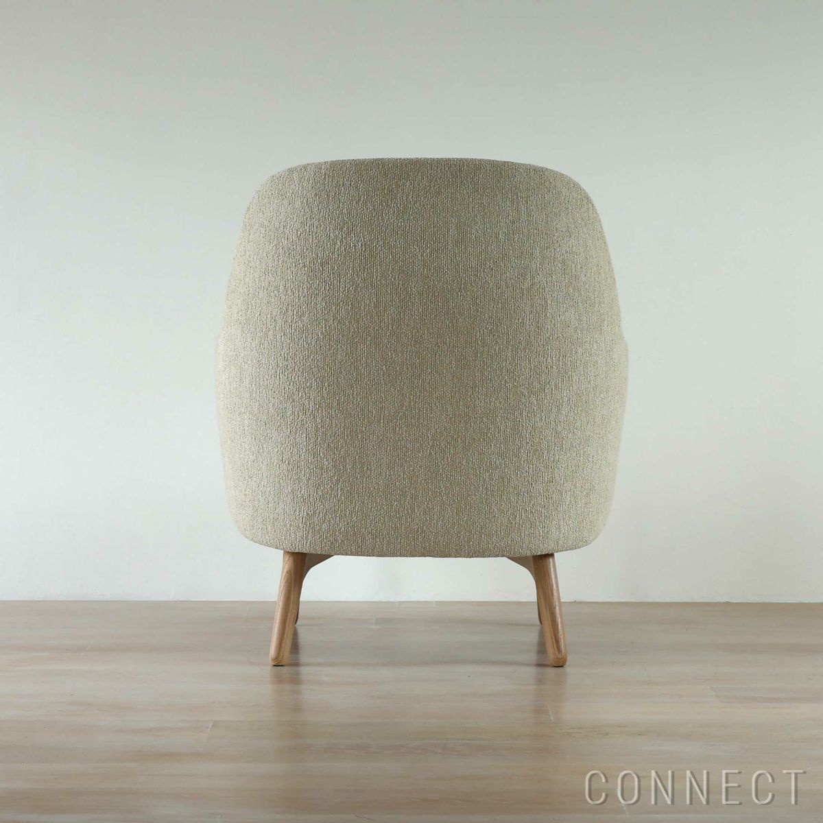 FRITZ HANSEN（フリッツ・ハンセン） / FRI（フリチェア） / ウッドベース / Sunniva（スニバ）233 ライトベージュ×Moss（モス）0019 / ラウンジチェア