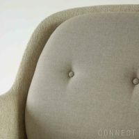 FRITZ HANSEN（フリッツ・ハンセン） / FRI（フリチェア） / ウッドベース / Sunniva（スニバ）233 ライトベージュ×Moss（モス）0019 / ラウンジチェア