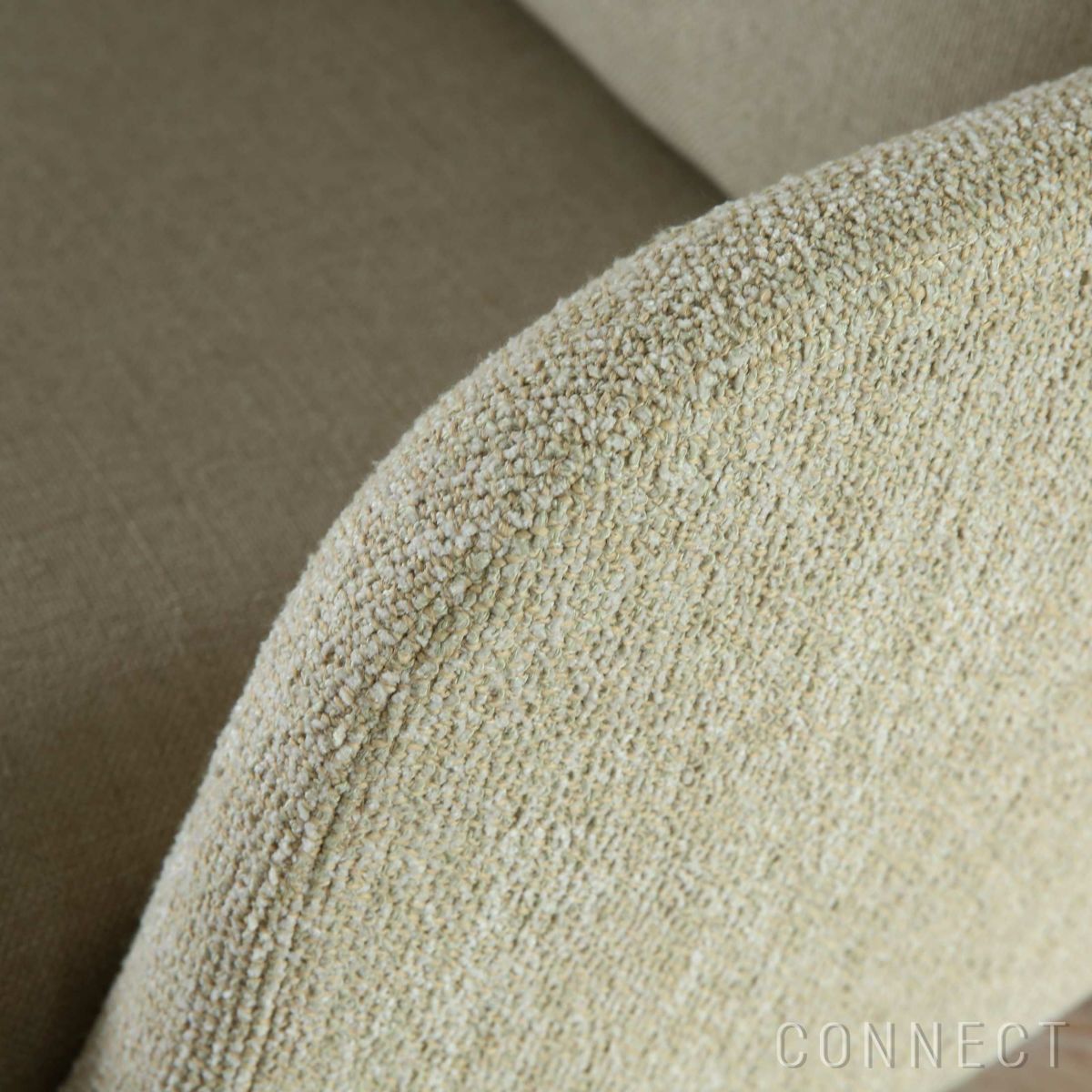 FRITZ HANSEN（フリッツ・ハンセン） / FRI（フリチェア） / ウッドベース / Sunniva（スニバ）233 ライトベージュ×Moss（モス）0019 / ラウンジチェア