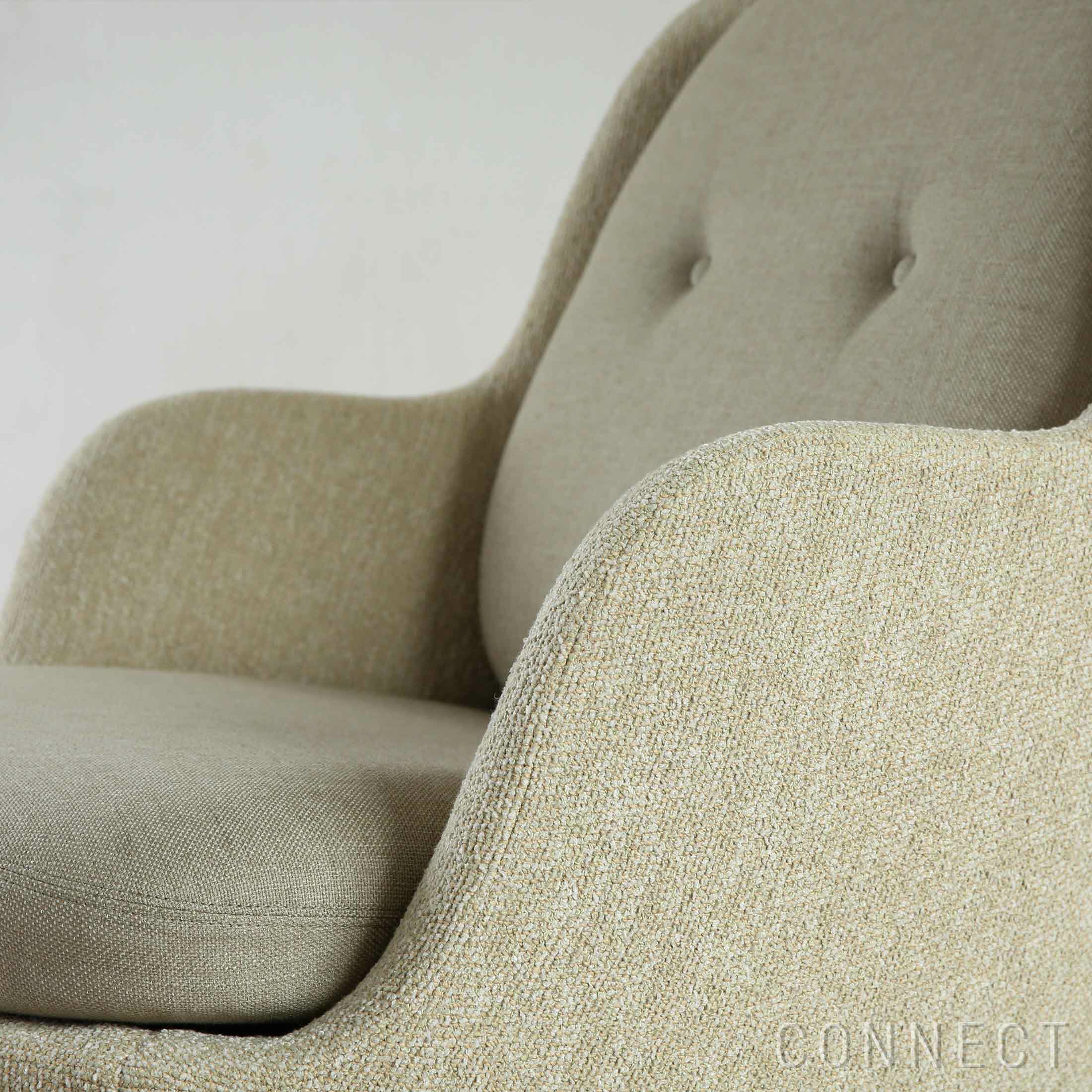 FRITZ HANSEN（フリッツ・ハンセン） / FRI（フリチェア） / ウッドベース / Sunniva（スニバ）233 ライトベージュ×Moss（モス）0019 / ラウンジチェア