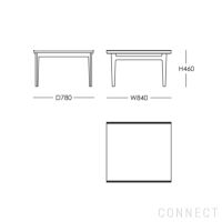 HOUSE OF FINN JUHL（ハウス・オブ・フィンユール） / 500 TABLE / ウォルナット材・オイル仕上げ / コーヒーテーブル