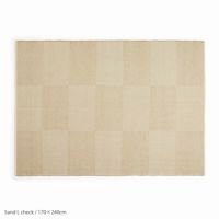 HAY（ヘイ） / CHECK RUG（チェック ラグ） / Sand L check / 170×240cm / ラグ