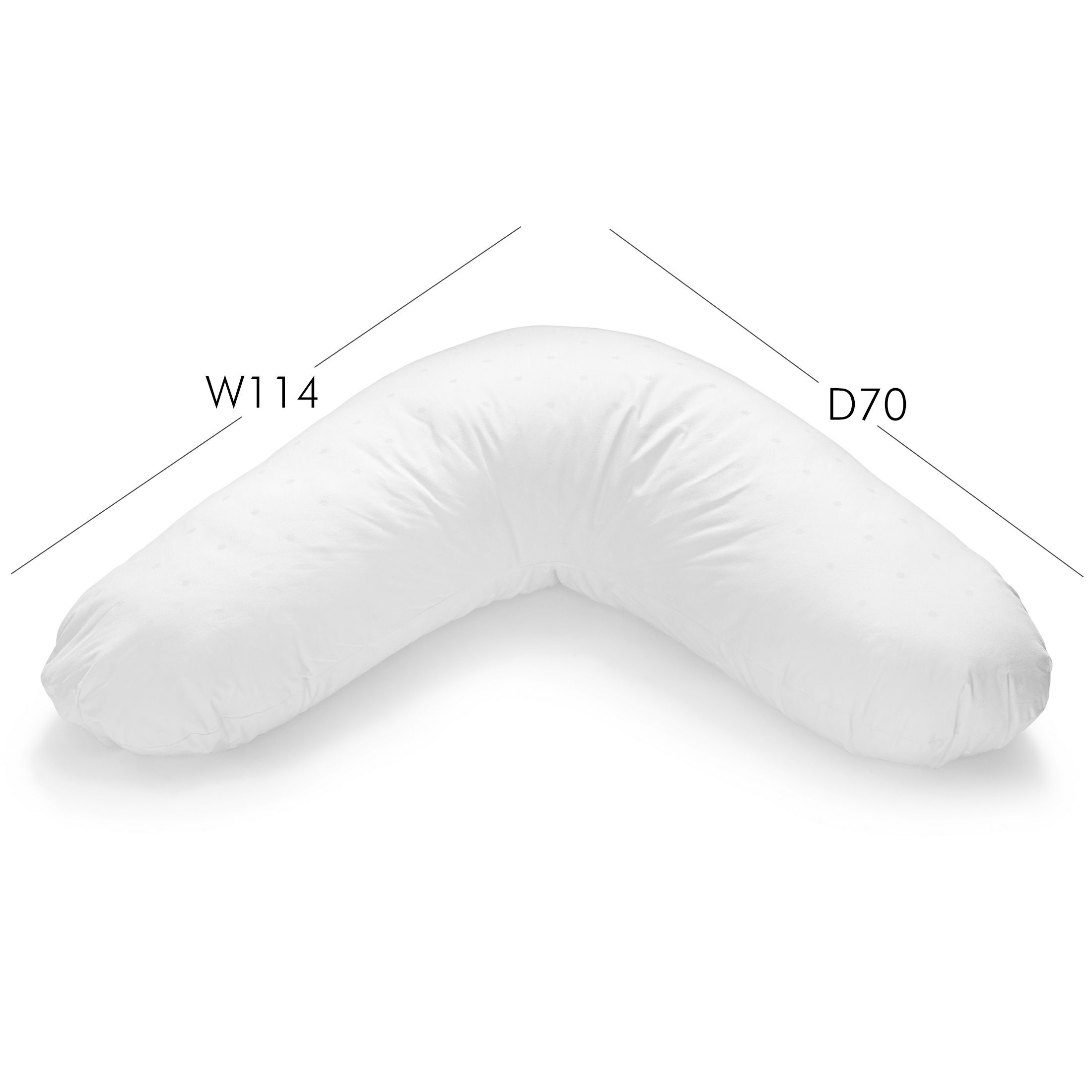 NORDIC SLEEP（ノルディック スリープ） / ノルディック スリープ ナーシングピロー（授乳サポート枕） / カバー付き / ボディピロー