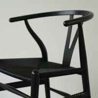 【Black Friday 2025限定モデル】【ポイント10倍】CH24 ユーカリ材・ブラック塗装 / ブラックペーパーコード / SH45cm / CARL HANSEN & SON （カール・ハンセン＆サン）