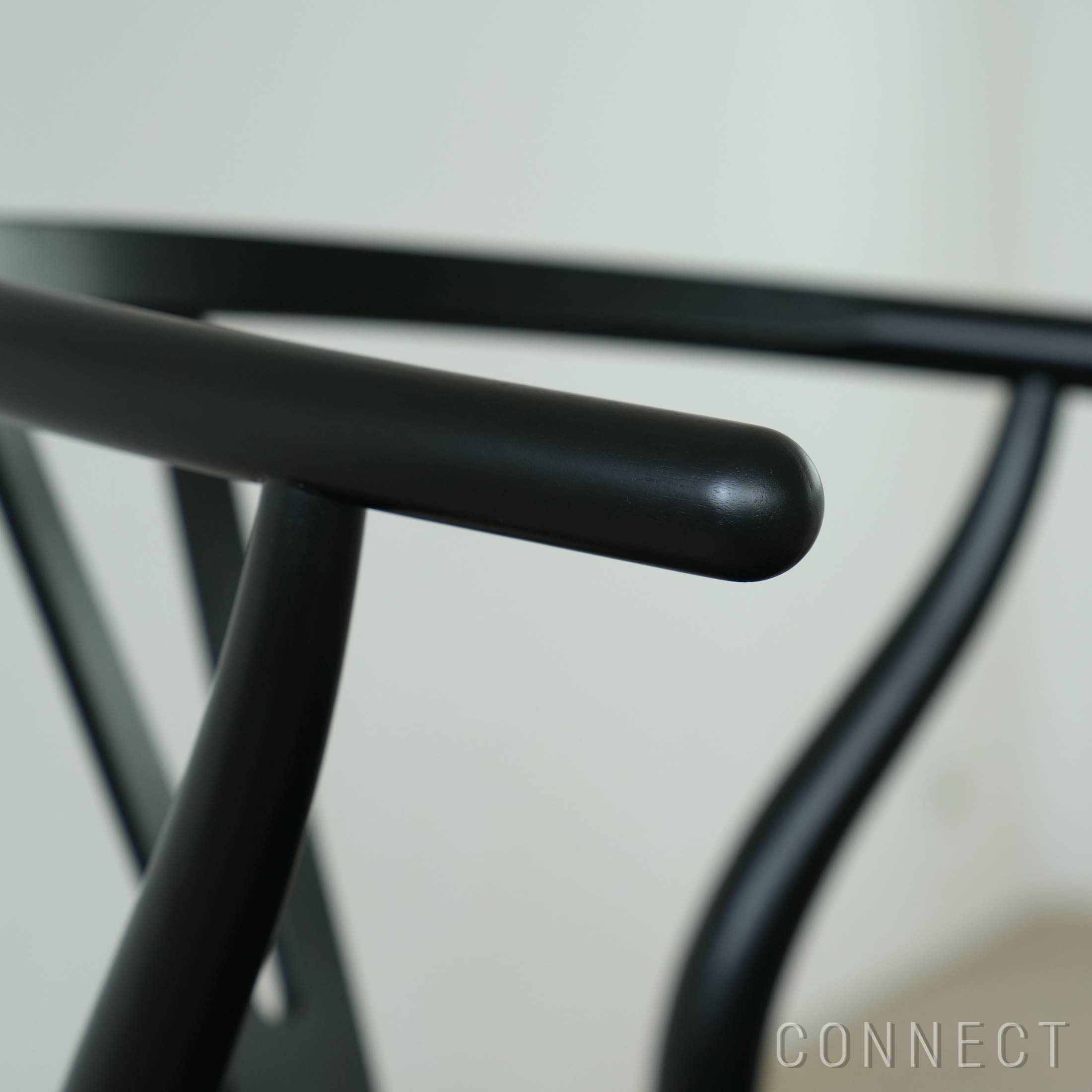 【Black Friday 2025限定モデル】【ポイント10倍】CH24 ユーカリ材・ブラック塗装 / ブラックペーパーコード / SH45cm / CARL HANSEN & SON （カール・ハンセン＆サン）