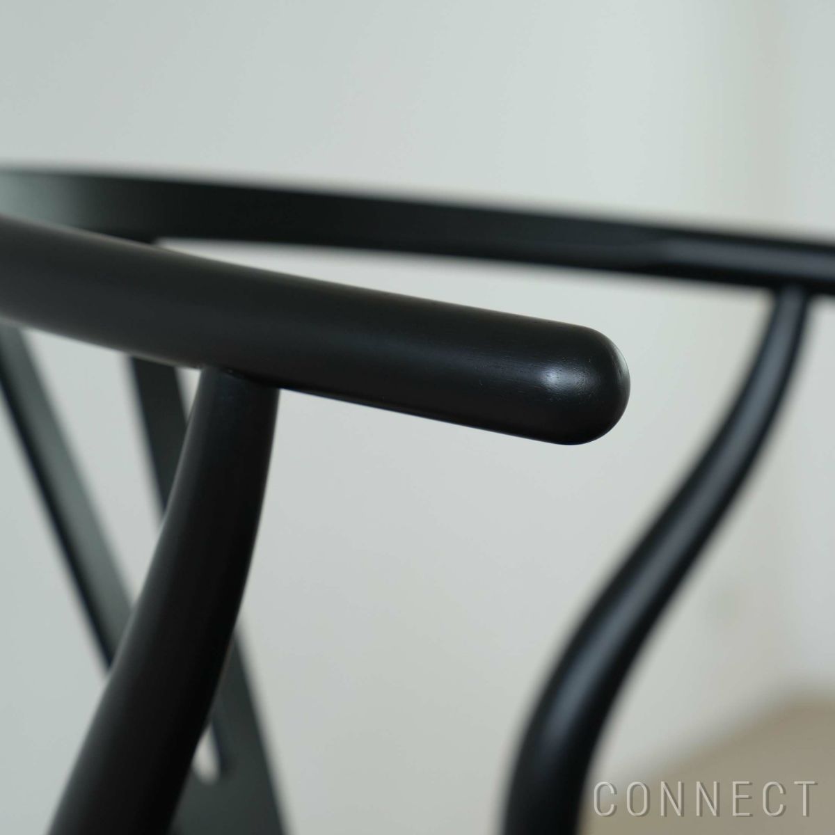 【Black Friday 2025限定モデル】【ポイント10倍】CH24 ユーカリ材・ブラック塗装 / ブラックペーパーコード / SH45cm / CARL HANSEN & SON （カール・ハンセン＆サン）