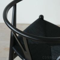 【Black Friday 2025限定モデル】【ポイント10倍】CH24 ユーカリ材・ブラック塗装 / ブラックペーパーコード / SH45cm / CARL HANSEN & SON （カール・ハンセン＆サン）