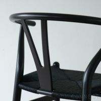 【Black Friday 2025限定モデル】【ポイント10倍】CH24 ユーカリ材・ブラック塗装 / ブラックペーパーコード / SH45cm / CARL HANSEN & SON （カール・ハンセン＆サン）