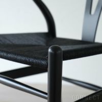 【Black Friday 2025限定モデル】【ポイント10倍】CH24 ユーカリ材・ブラック塗装 / ブラックペーパーコード / SH45cm / CARL HANSEN & SON （カール・ハンセン＆サン）