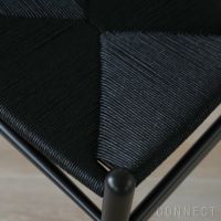 【Black Friday 2025限定モデル】【ポイント10倍】CH24 ユーカリ材・ブラック塗装 / ブラックペーパーコード / SH45cm / CARL HANSEN & SON （カール・ハンセン＆サン）