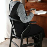 【Black Friday 2025限定モデル】【ポイント10倍】CH24 ユーカリ材・ブラック塗装 / ブラックペーパーコード / SH45cm / CARL HANSEN & SON （カール・ハンセン＆サン）