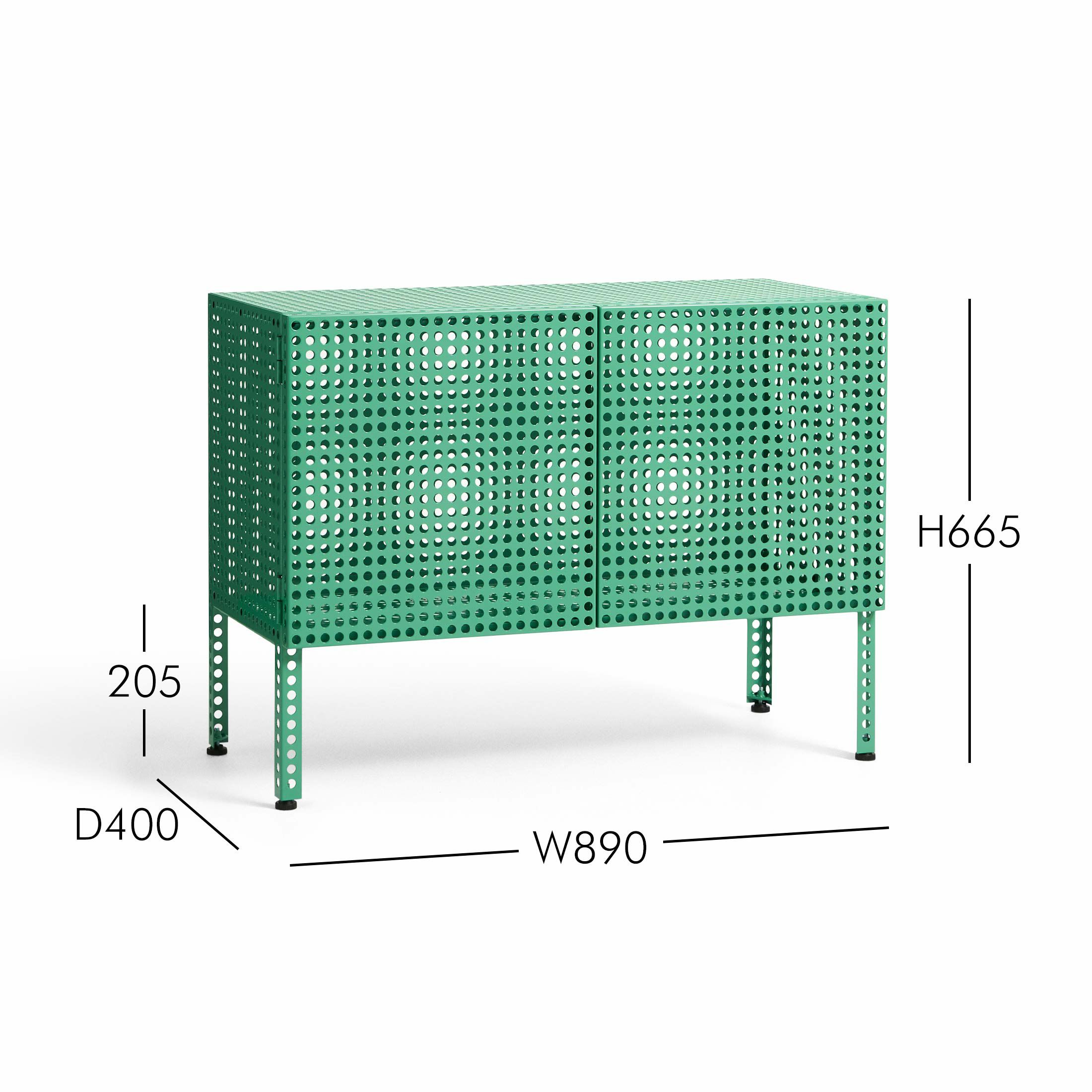 HAY（ヘイ） /PERFORATED CABINET FLOOR（パーフォレイテッド キャビネット フロア） / Sサイズ / 全4色 / キャビネット