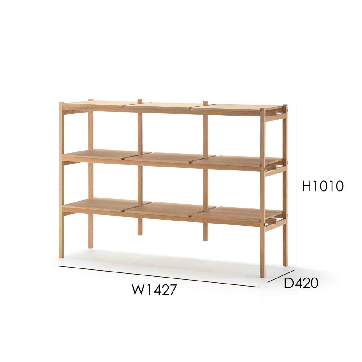 Karimoku Case（カリモクケース） / KINUTA N-SS01 / 3×2 / ノームシェルフ