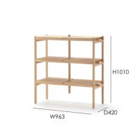 Karimoku Case（カリモクケース） / KINUTA N-SS01 / 2×2 / ノームシェルフ