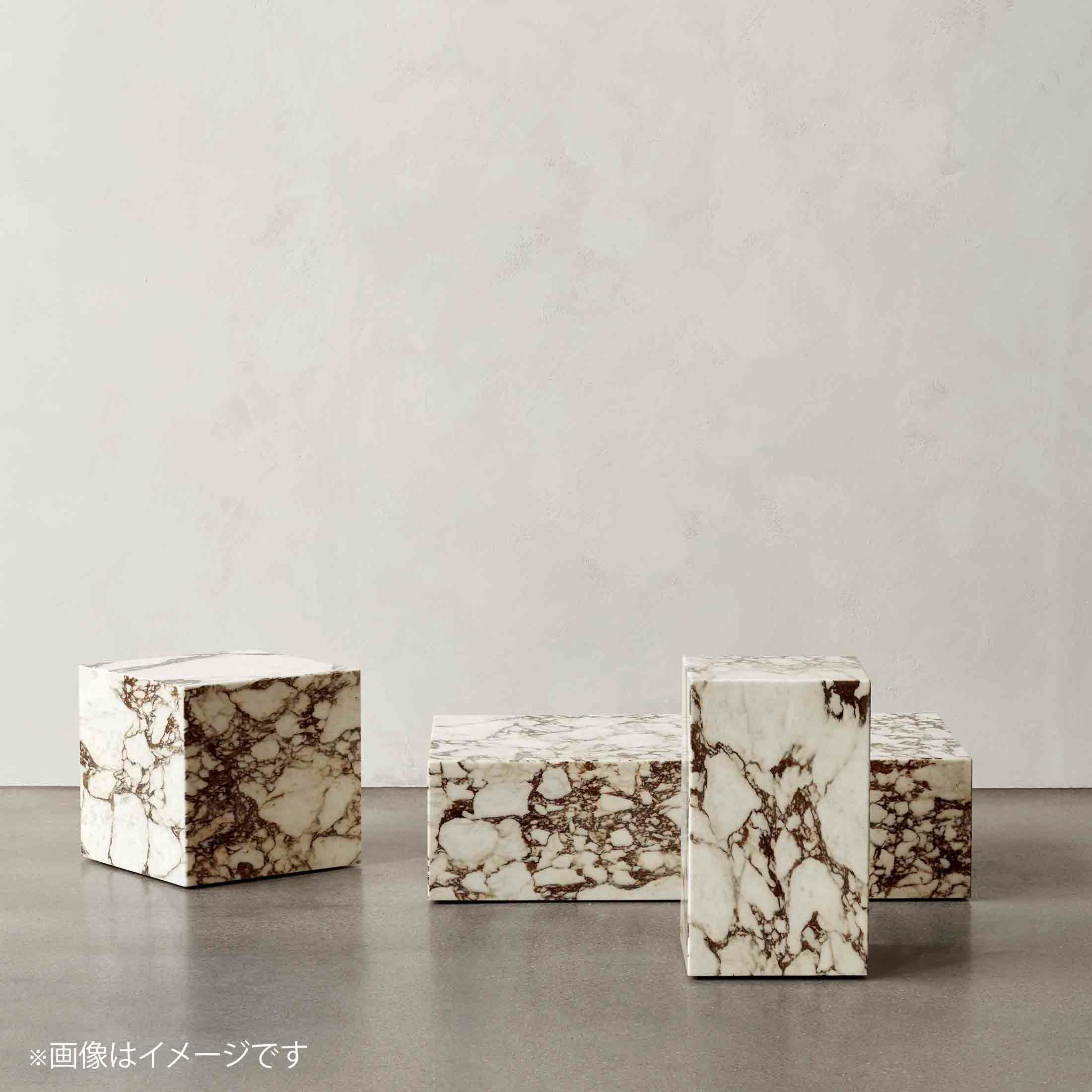 Audo Copenhagen（オドー・コペンハーゲン） / PLINTH CUBIC（プリンス キュービック） / 大理石 / テーブル