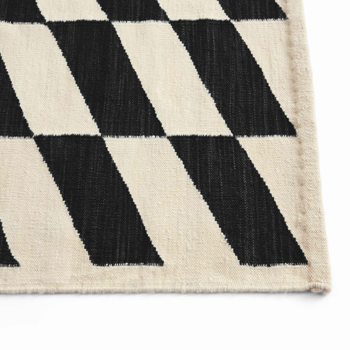 HAY（ヘイ） / SHIFT KELIM RUG（シフト キリム ラグ） / ブラック / 170×240cm / ラグ