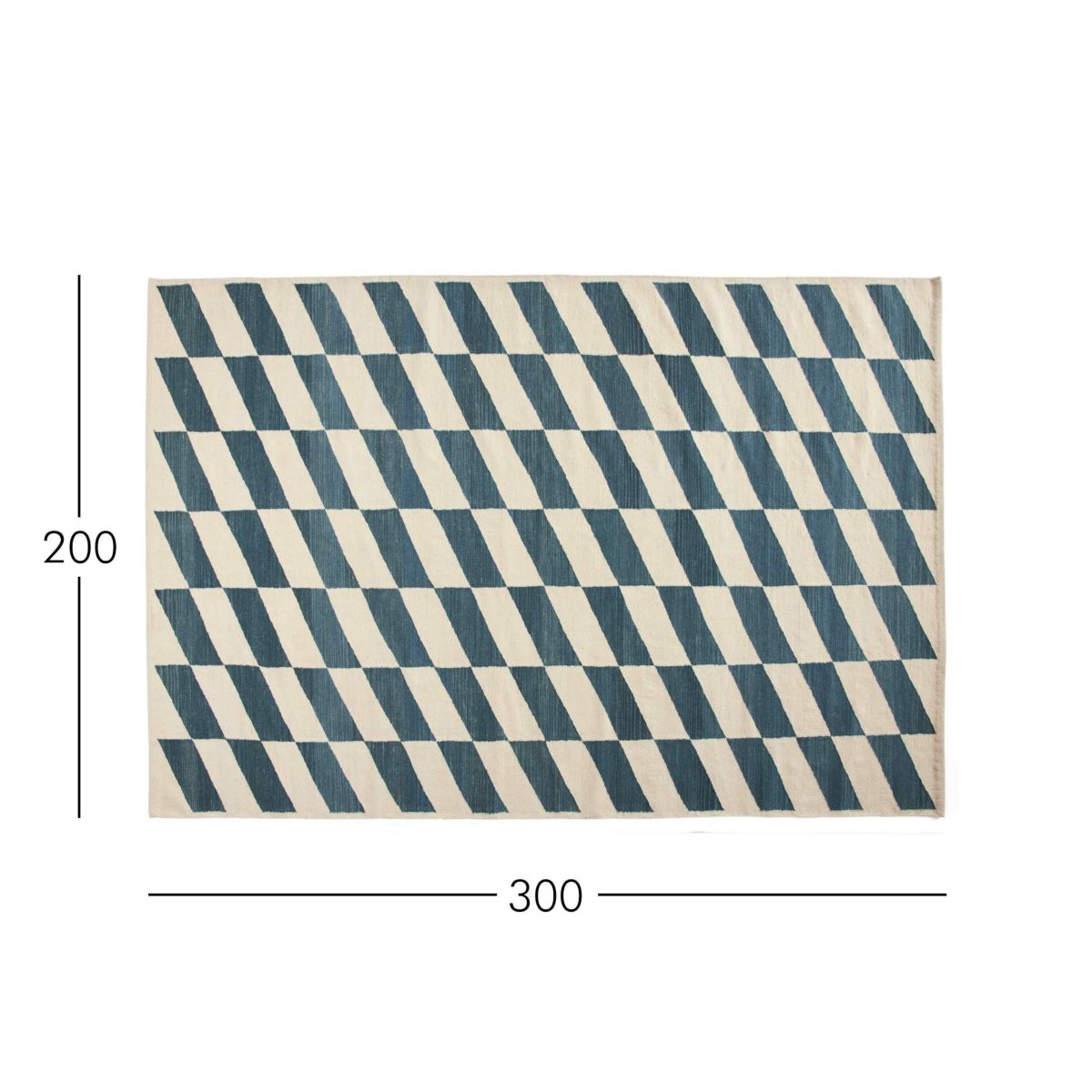 HAY（ヘイ） / SHIFT KELIM RUG（シフト キリム ラグ） / ブルー / 200×300cm / ラグ