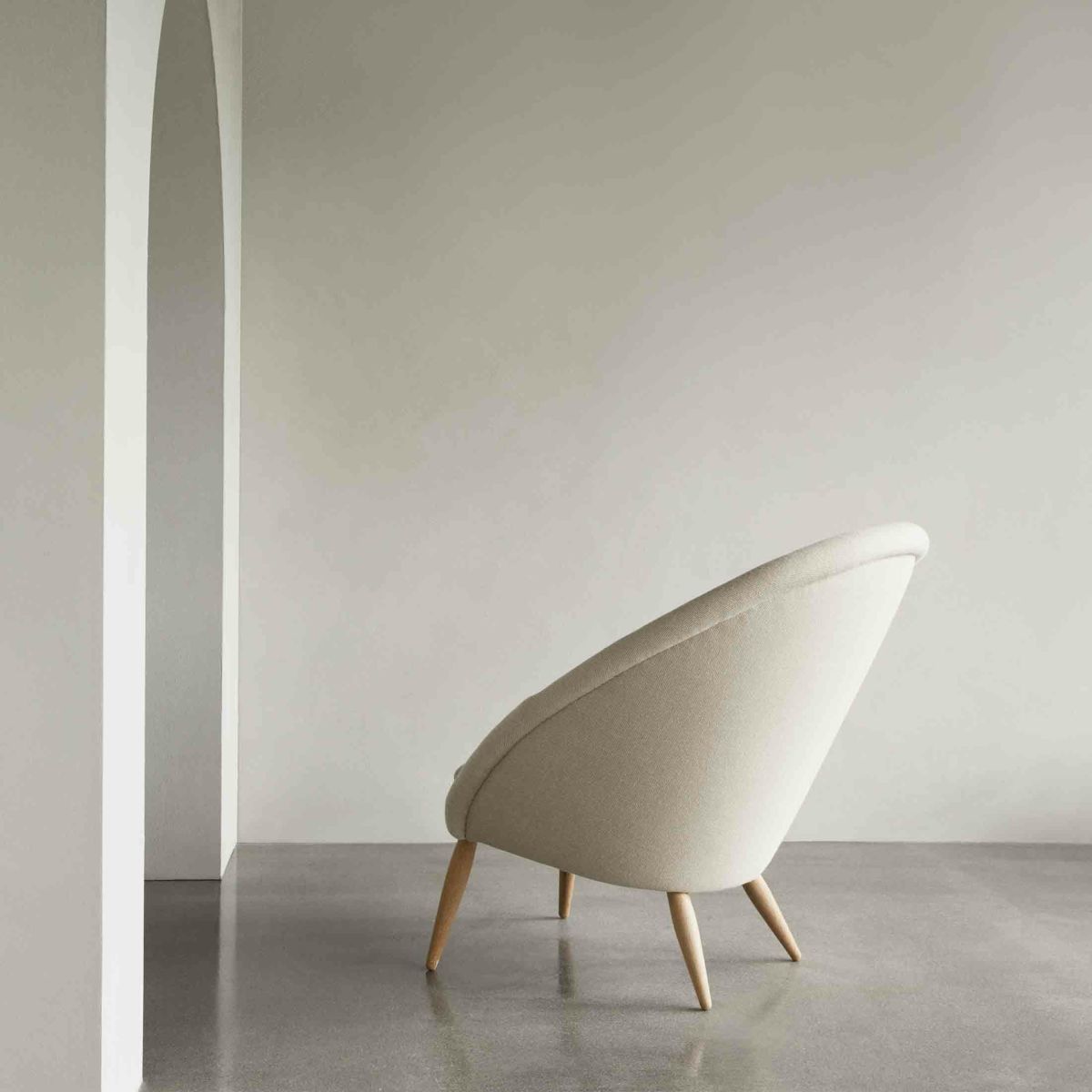 Audo Copenhagen（オドー・コペンハーゲン） / ODA LOUNGE CHAIR（オダ ラウンジチェア） /Natural Oak / Hallingdal 65 200