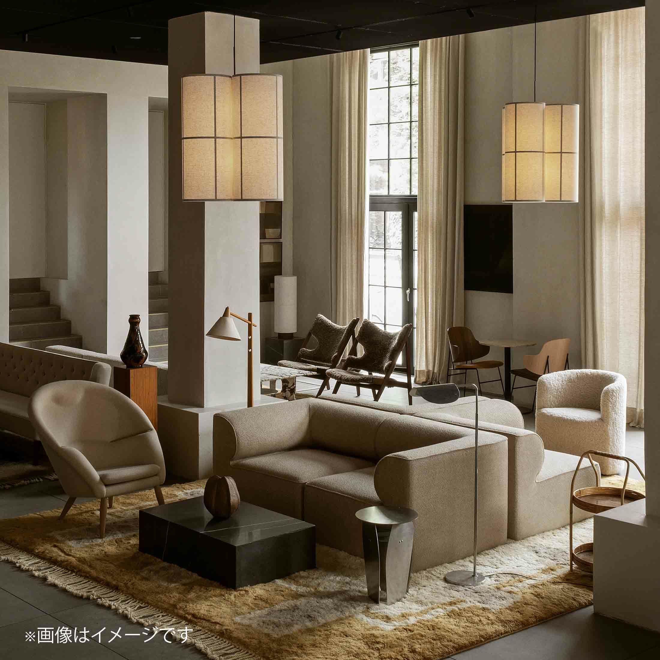 Audo Copenhagen（オドー・コペンハーゲン） / ODA LOUNGE CHAIR（オダ ラウンジチェア） /Natural Oak / Hallingdal 65 200