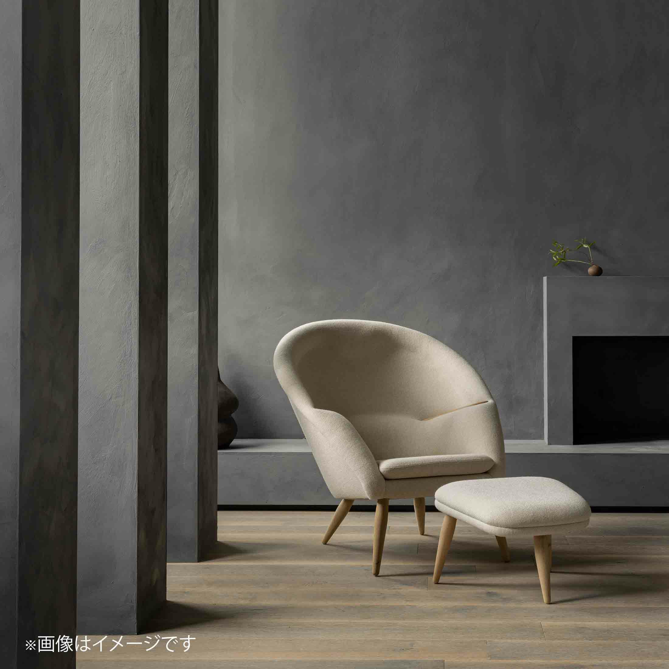 Audo Copenhagen（オドー・コペンハーゲン） / ODA LOUNGE CHAIR（オダ ラウンジチェア） /Natural Oak / Hallingdal 65 200