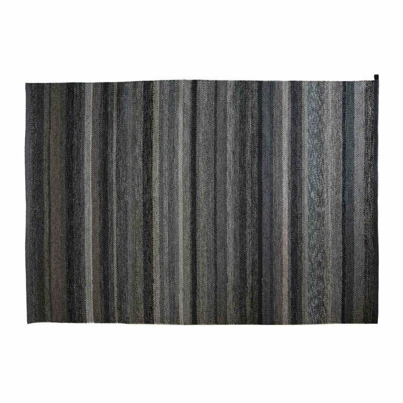 【アウトレット】KASTHALL（カスタール） / HARVEST（ハーベスト）/ブラック＆グレイ（170cm×240cm） / 1015711 / ラグ