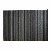 【アウトレット】KASTHALL（カスタール） / HARVEST（ハーベスト）/ブラック＆グレイ（170cm×240cm） / 1015711 / ラグ