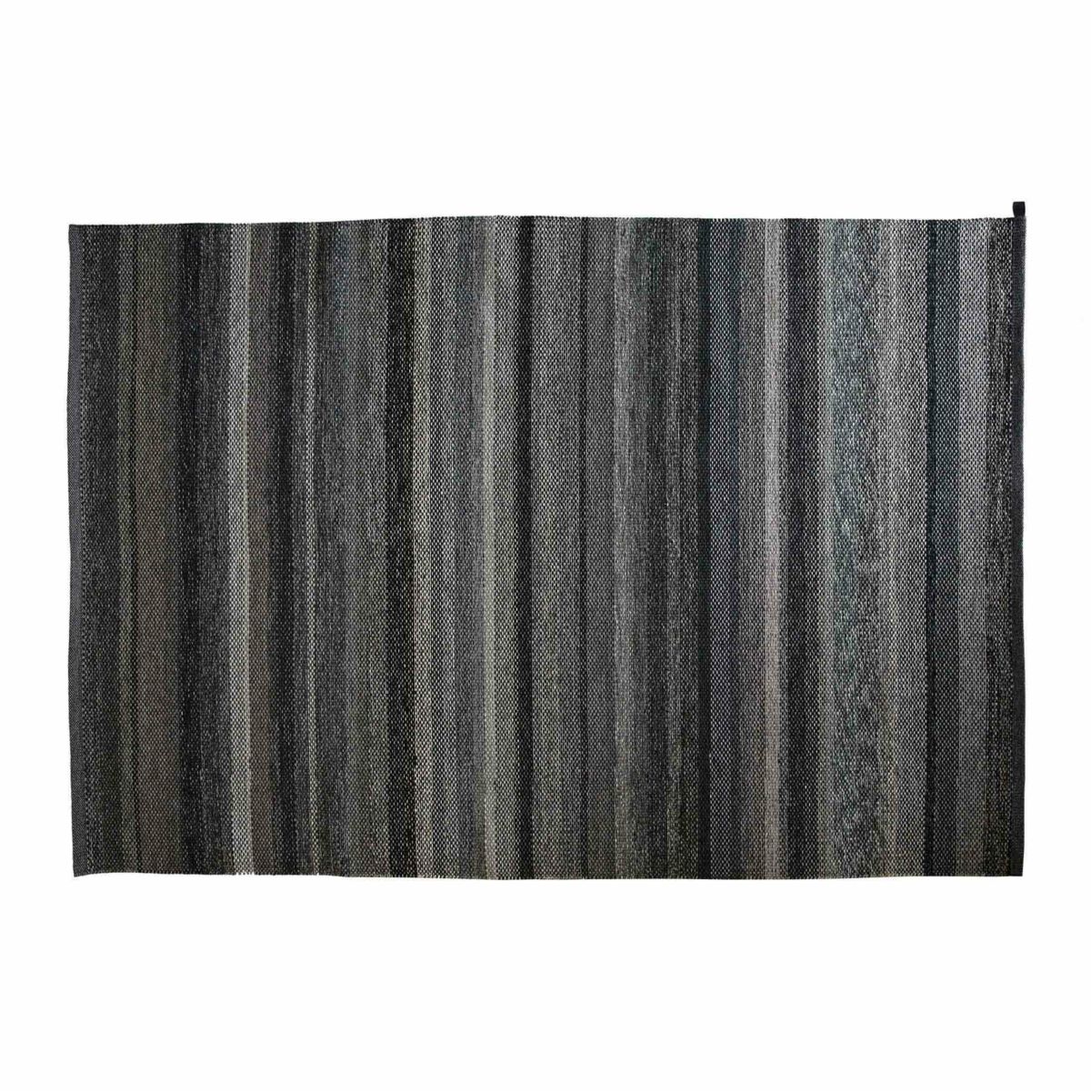 【アウトレット】KASTHALL（カスタール） / HARVEST（ハーベスト）/ブラック＆グレイ（170cm×240cm） / 1015711 / ラグ
