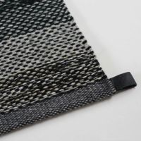 【アウトレット】KASTHALL（カスタール） / HARVEST（ハーベスト）/ブラック＆グレイ（170cm×240cm） / 1015711 / ラグ