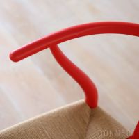 【ウェグナー展限定モデル】CH24 / Yチェア（ワイチェア） ビーチ材・ソフト仕上げ SH45cm / オリジナル真鍮プレート付 / CARL HANSEN & SON （カール・ハンセン＆サン）