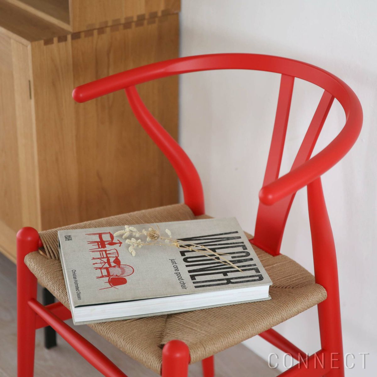 【ウェグナー展限定モデル】CH24 / Yチェア（ワイチェア） ビーチ材・ソフト仕上げ SH45cm / オリジナル真鍮プレート付 / CARL HANSEN & SON （カール・ハンセン＆サン）