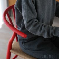 【ウェグナー展限定モデル】CH24 / Yチェア（ワイチェア） ビーチ材・ソフト仕上げ SH45cm / オリジナル真鍮プレート付 / CARL HANSEN & SON （カール・ハンセン＆サン）